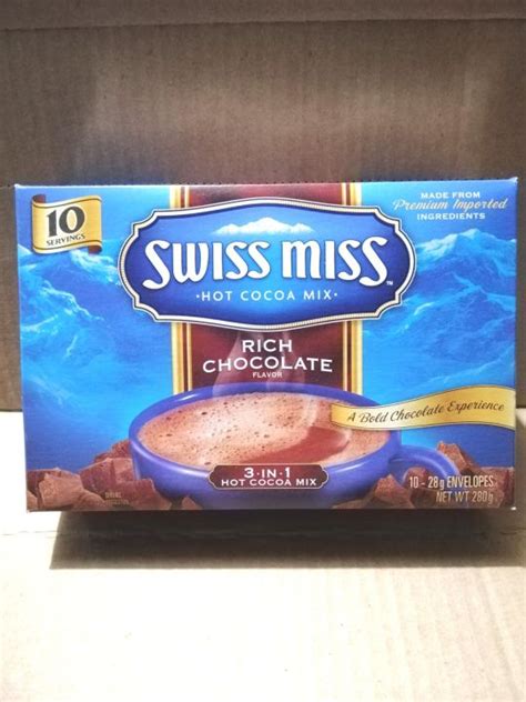 Swiss Miss Hot Cocoa Mix Rich Chocolate Flavor G Envelopes Lazada PH