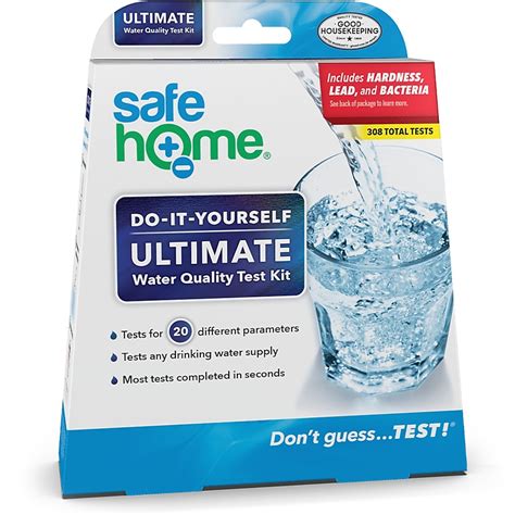 Safe Home Ultimate Water Test Kit Multi-use Water Test Kit in the Water ...