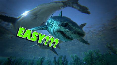 HOW TO TAME A MEGALODON ARK SURVIVAL EVOLVED YouTube