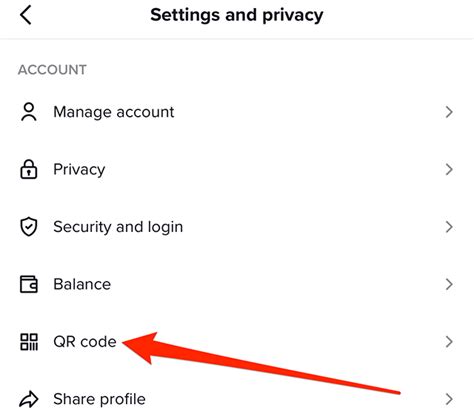 Tiktok How To Share Your Qr Code