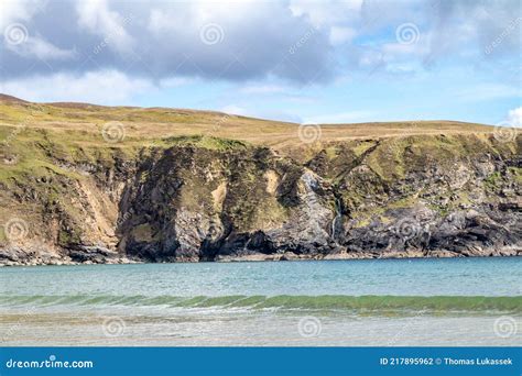 The Silver Strand in County Donegal - Ireland Stock Photo - Image of ...