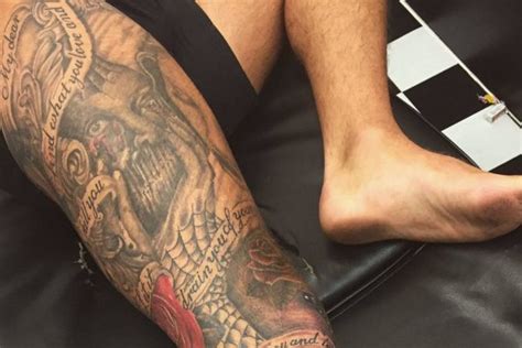 Pete Wicks unveils huge leg tattoo after revealing he's 'lucky' to have ...