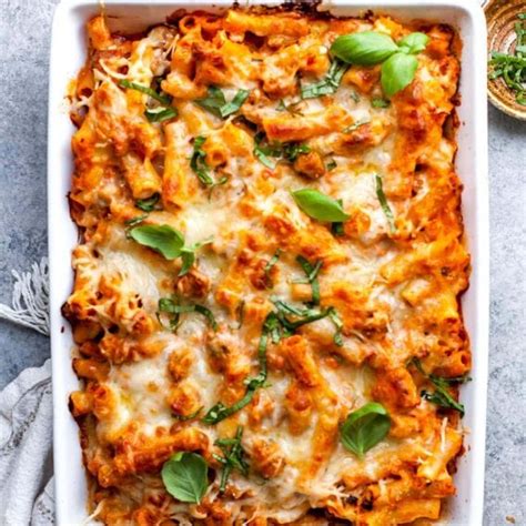 Baked Tortellini Cheesy And Easy Two Peas And Their Pod