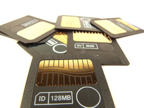 128 mb memory cards stock image. Image of media, camera - 579737