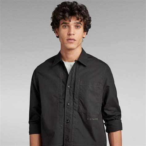 Regular Shirt Zwart G Star Raw® Nl