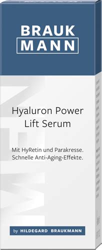 Braukmann Hyaluron Power Lift Serum Hildegard Braukmann