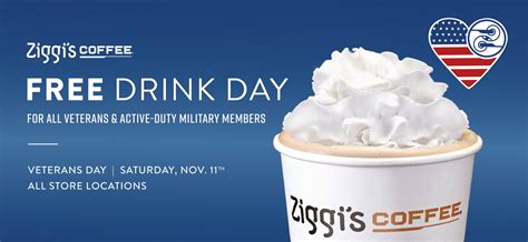 Blog Honoring Our Heroes Veterans Day At Ziggi S Ziggi S Coffee