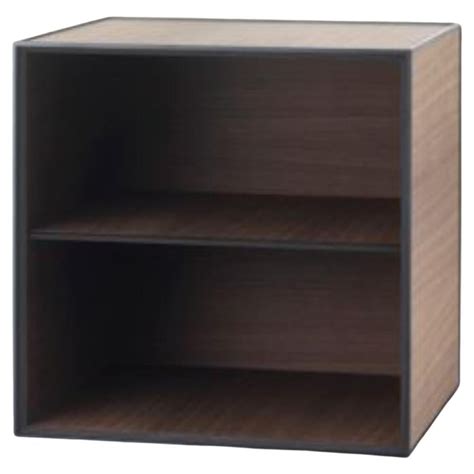 49 Smoked Oak Frame Box With 1 Drawer By Lassen For Sale At 1stDibs