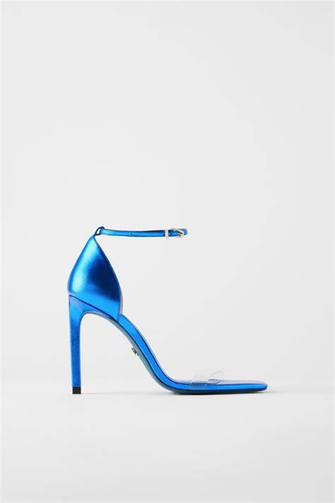 Womens Heeled Sandals New Collection Online Zara United States Sandals Heels Mid Heel