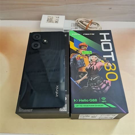 Jual Infinix Hot 30 NFC Ram 8GB 128GB Bekas Garansi Resmi Second Shopee Indonesia