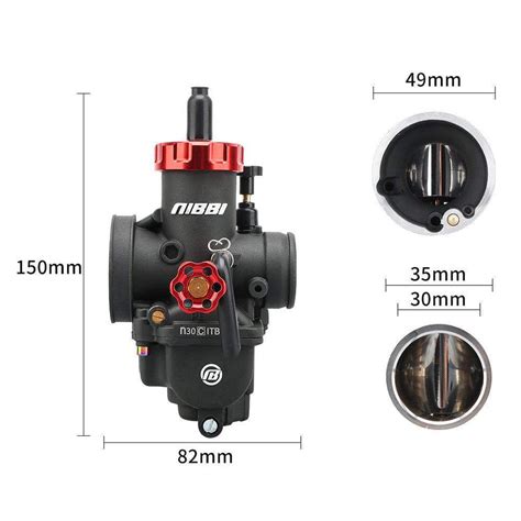Nibbi PE Carburetor 17mm 19mm 22mm 24mm 26mm 28mm 30mm — NIBBIRACING