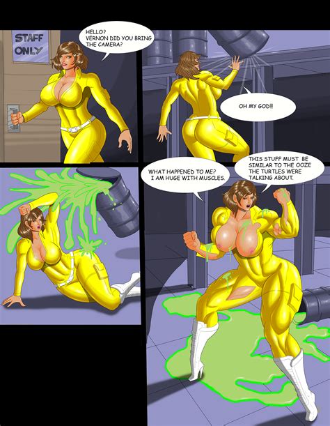 April O Neil And The Ooze By Redkup Hentai Foundry
