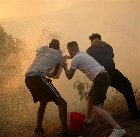 Waldbr Nde Toben Weiter Im Mittelmeerraum Griechenland Erwartet