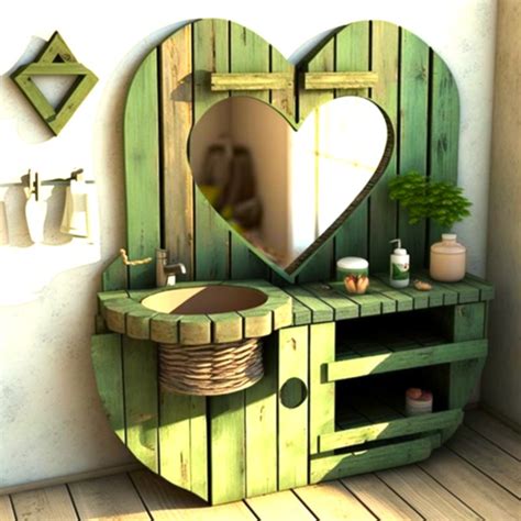 Get Creative With Wood Pallets Diy Bathroom Vanity Ideas On A Budget