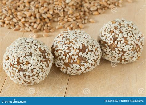 Ground Wheat Frame Trigo Para Quibe Kibbeh Stock Photography