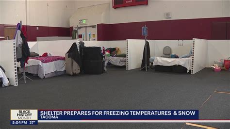 Tacoma Shelters Prepare For Freezing Temps Fox Seattle Youtube