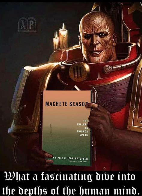 Lorgar has another book recommendation. - 9GAG