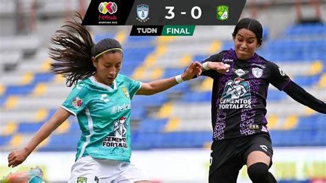 Pachuca Le N En La Liga Mx Femenil Marcador Resumen Y Resultado