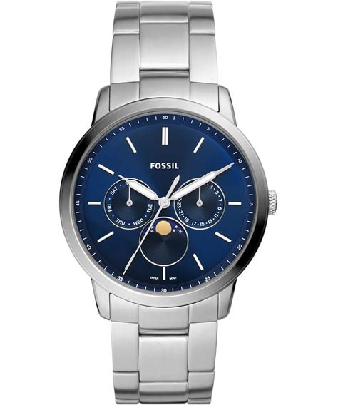 Fossil Fs5907 Neutra Multi Moonphase Watch •