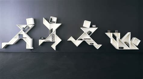 Tangram Bookcase By Lago Design Daniele Lago