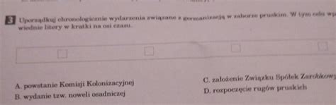 Uporzadkuj Chronologicznie Wydarzenia Dotyczace Wojny 3 Rzeszy Z Zsrs