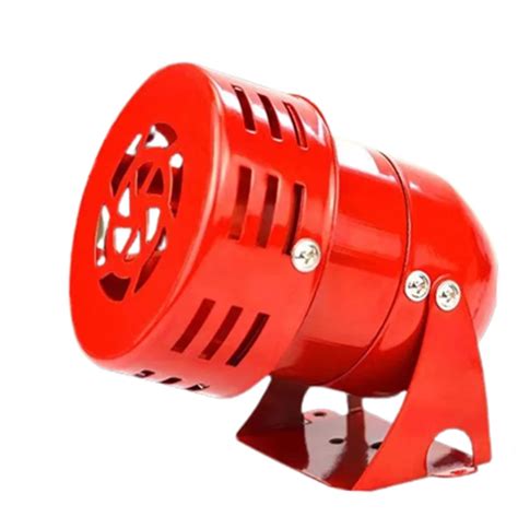 Ms Ac V Dc V V Db Mini Metal Motor Siren Industrial Alarm