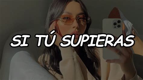 Feid Si T Supieras Official Video Lyric Youtube