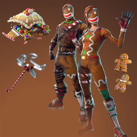 Pack Lote Galleta De Jengibre Fortnite Lotes Paquetes Y Conjuntos En