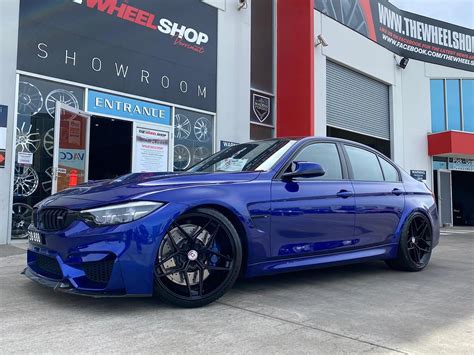 Bmw M F San Marino Blue Hre Ff Wheel Wheel Front