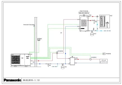 Us Uga Monta U Hydraulicznego Pompy Ciep A Zgodnie Z Schematem Pompa