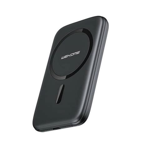 Купить Беспроводной повербанк WK Design Magnet 5000mAh Black, цена 1195 ...