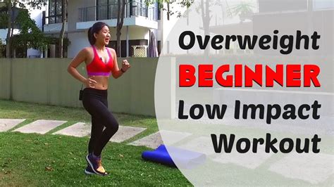 Overweight Beginner Low Impact Home Workout Burn 300cals Under 20mins Joanna Soh Youtube