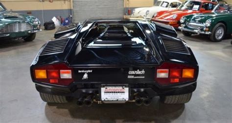 1986 Lamborghini Countach 5000 Quattrovalvole Downdraft Classic