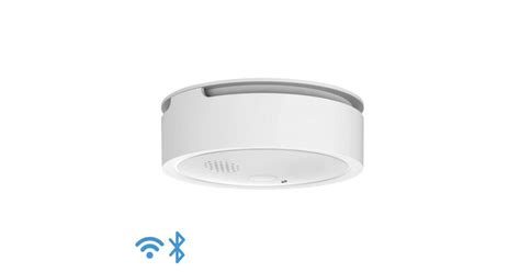 Shelly PLUS Smoke WiFi Smart Smoke Detector White Pepita