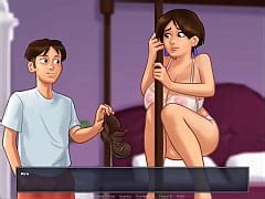 Summertime Saga Cap Working In Milf Diana S Garden Xxx Mobile