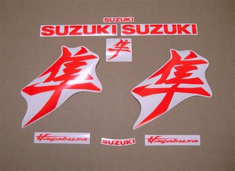 Suzuki Hayabusa New Logo Black Custom Aftermarket Decals Etsy