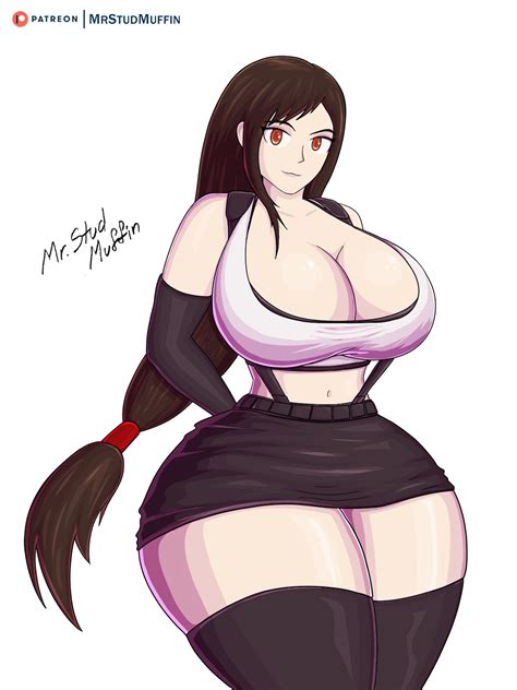 Thicc Tifa Lockhart Final Fantasy Vii Remake By Mrstudmuffin Hentai Foundry