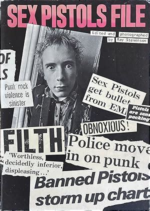 Sex Pistols File By Ray Stevenson Editor Photographer Fair Soft