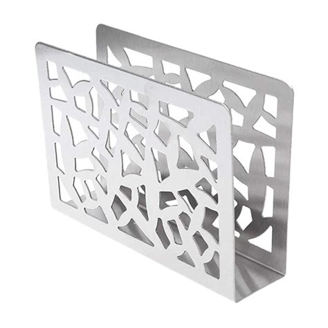 Napkin Holder Stainless Steel Tabletop Napkin Holder Paper Towel Rack