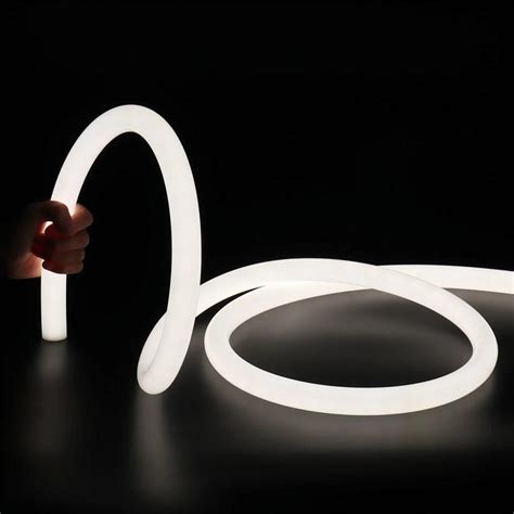 Waterproof 360 Degree Round Flexible Neon LED Strip Sign Light Neon