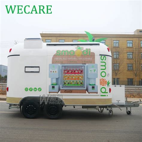 Wecare New Design Mobile Juice Beer Bar Coffee Ice Cream Truck