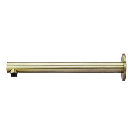 Meir MA02 400 PVDBB Round Wall Shower Arm 400mm Tiger Bronze