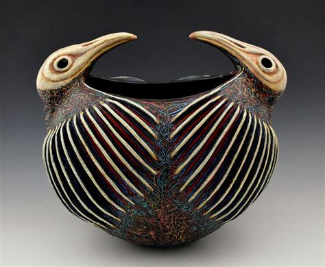 Melanie FERGUSON Portfolios Pottery Sculpture Pottery Ceramic Birds