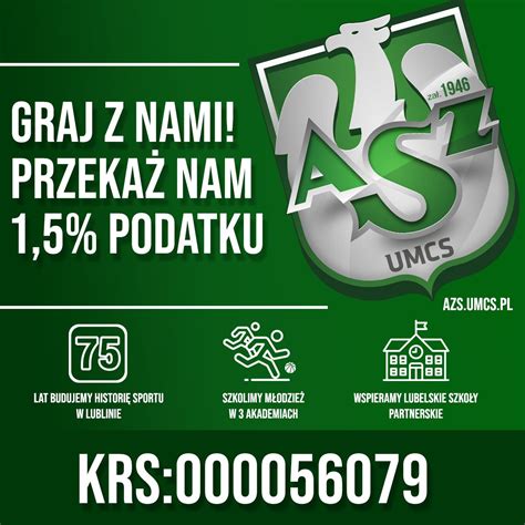 Przeka Swoje Dla Azs U Umcs Azs Umcs Lublin Oficjalna Strona