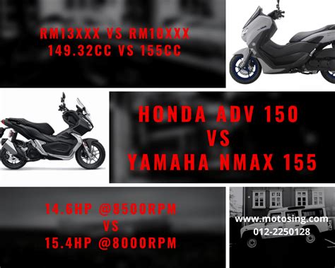 honda adv   yamaha nmax  motosing