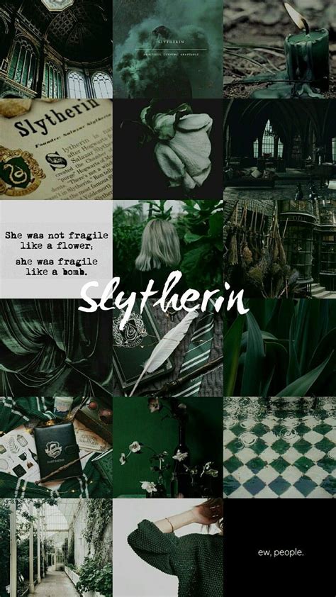 Aesthetic Harry Potter Slytherin Hd Phone Wallpaper Pxfuel