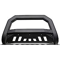 Amazon Matte Black Avt Style Bull Bar Brush Push Front Bumper