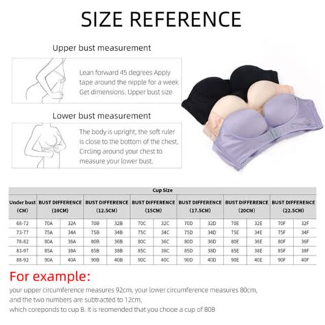 Women S Lingerie Backless Underwear Invisible Strapless Front Buckle