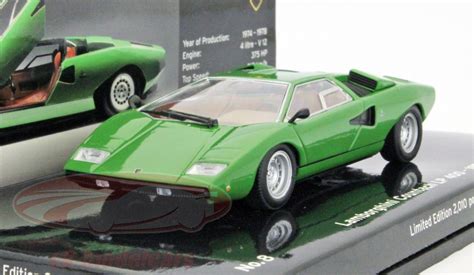 Minichamps Lamborghini Countach Lp Year Green