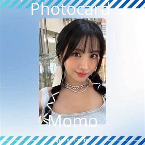 Photocard Fanmade Momo Twice Shopee Brasil